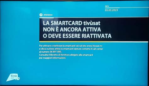 attivazione smart card tivusat all& 39|How to activate the smart card .